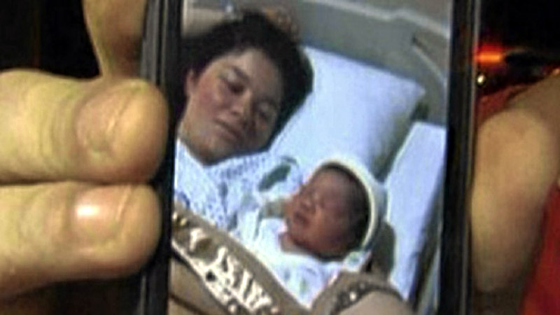 ANDI Eigenmann and her baby Adrianna Gabrielle