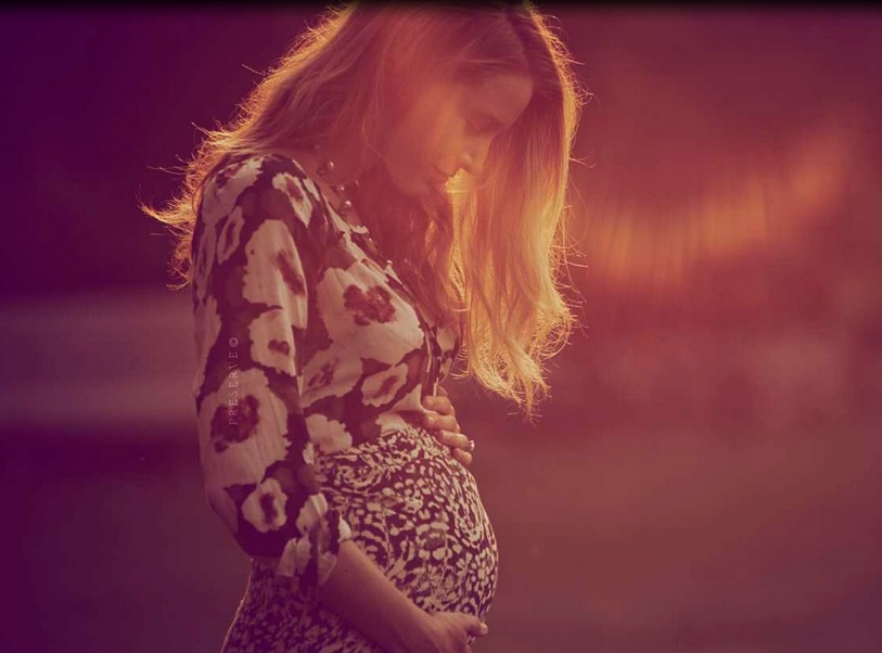 Blake Lively is pregnant. Screen grab from preserve.us