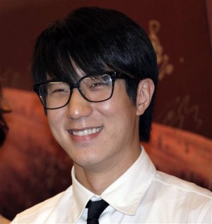 In this June 14, 2010 file photo, Hong Kong actor Jaycee Chan poses during a premiere of his film " Break Up Club " in Hong Kong. A Chinese court said Friday, Jan. 9, 2015 the son of actor Jackie Chan has pleaded guilty to providing a venue for drug users and has been sentenced to six months in jail. (AP Photo/Vincent Yu, File)