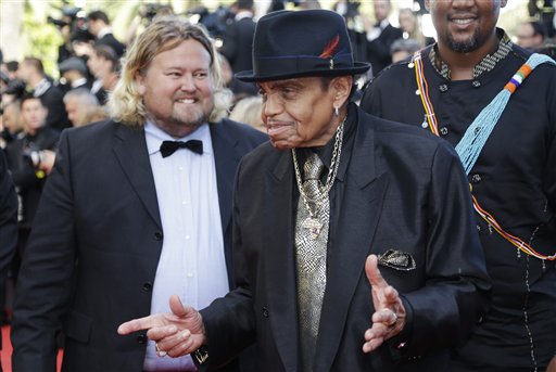 Joe Jackson at the 67th international film festival, Cannes, southern France last year. A Brazilian hospital says Jackson — the father of the late Michael Jackson— suffered a stroke while visiting the South American nation. AP