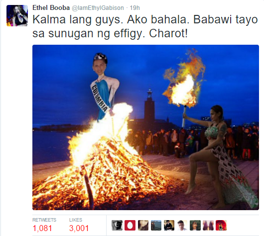 SCREENGRAB FROM ETHEL BOOBA'S TWITTER ACCOUNT