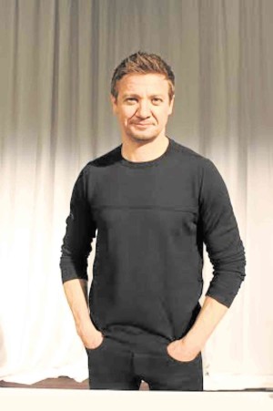 RENNER is open to doing another “Bourne” film. Photo by Ruben V. Nepales 
