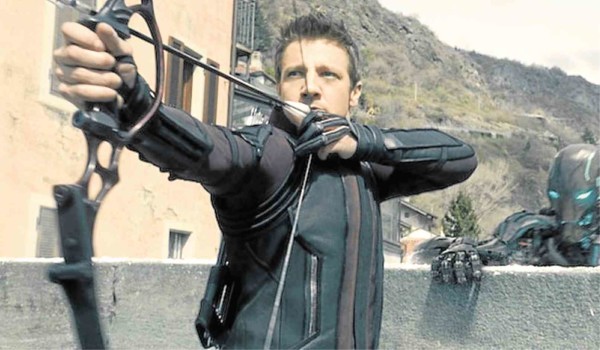 RENNER as the archer Hawkeye