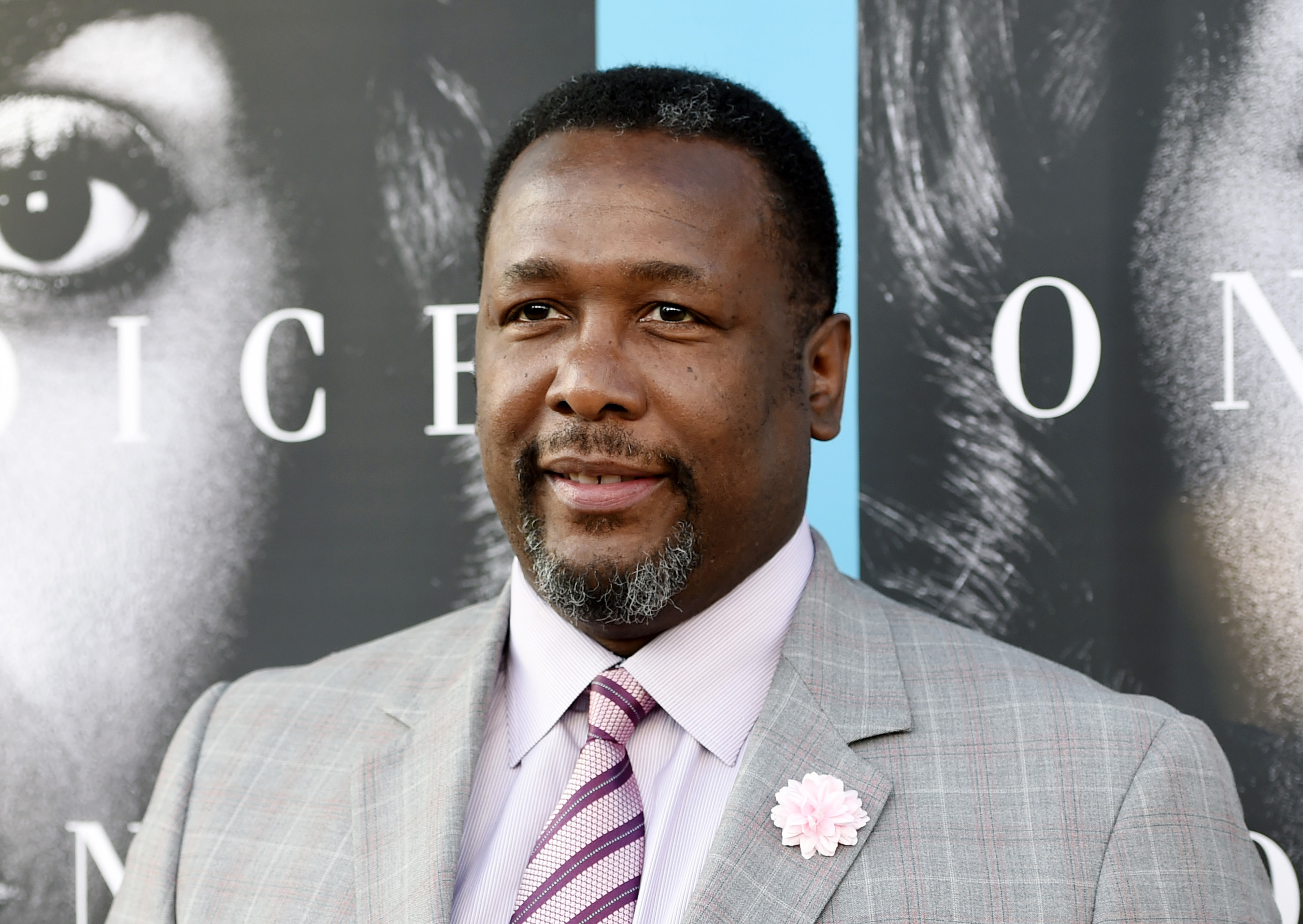 FILE - In this March 31, 2016 file photo, Wendell Pierce, a cast member in "Confirmation," poses at the premiere of the HBO film in Los Angeles. Pierce has decided not to attend and speak at a Rutgers University graduation ceremony in New Jersey following his arrest in Atlanta. TV news anchor Soledad OBrien will speak at Wednesdays commencement instead. (Photo by Chris Pizzello/Invision/AP, File)