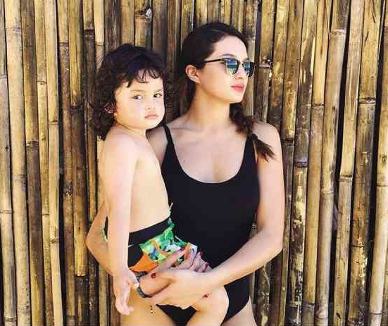 SARAH Lahbati with son Zion Sarah Lahbati’s instagram
