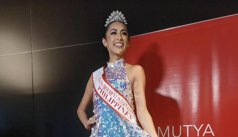 Mutya Ng Pilipinas Shannon Robinson Keeps Calm For Miss Environment