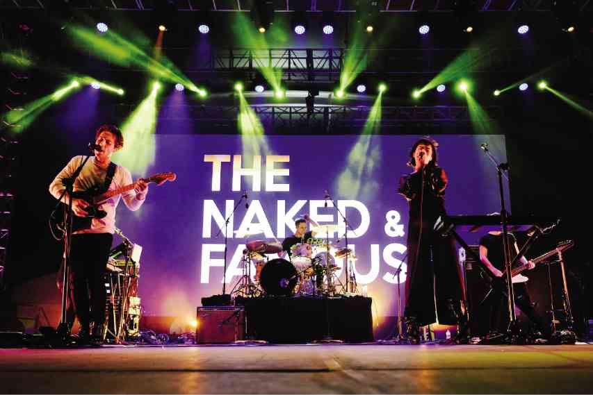 The Naked and Famous were appreciated by receptive, diehard fans.      Magic Liwanag