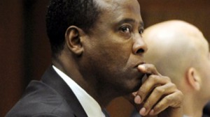 DID HE OR DIDN’T HE? Dr. Conrad Murray listens as defense attorney J. Michael Flanagan (not pictured) questions witness Dr. Paul White, during Murray's involuntary manslaughter trial in Los Angeles on Friday, Oct. 28, 2011. Murray has pleaded not guilty and faces four years in prison and the loss of his medical licenses if convicted of involuntary manslaughter in Michael Jackson's death. AP Photo/Paul Buck, Pool