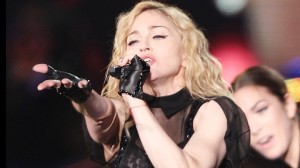 Singer Madonna performs during her concert last August 24, 2009 in Belgrade, Serbia. NBC, which broadcasts the Super Bowl, announced during the Detroit-New Orleans game Sunday night that the Grammy Award-winning singer will perform at halftime of football's biggest game. AP FILE PHOTO