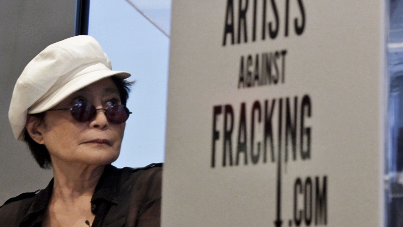 Yoko Ono leads stars against 'fracking' Inquirer