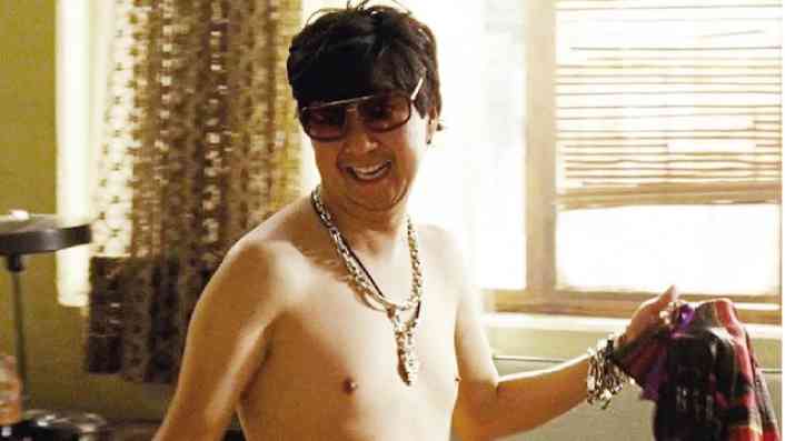 Ken Jeong goes naked again in 'Hangover III' .