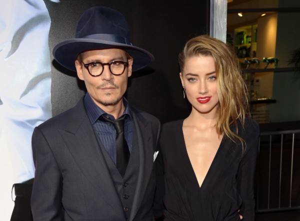 Johnny Depp and wife Amber Heard. AP FILE PHOTO