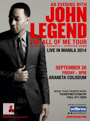 John Legend in Manila 2