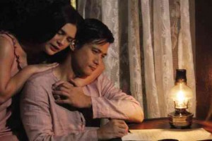 VINA Morales and Robin Padilla share a tender moment in the movie.