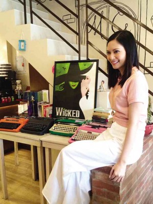 SHE GOT the “Wicked” poster after watching the Manila production.