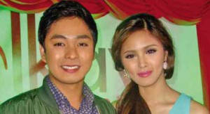 WILL Coco Martin (left) end up with Kim Chiu on the show?