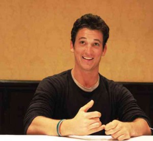 MILES Teller’s scars tell a story, says a director.  photo by Ruben V. Nepales