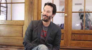 KEANU Reeves was in a great mood during this chat. photo by Ruben V. Nepales