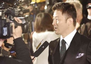 JAPANESE actor Tadanobu Asano appears in Khavn’s full-length feature film “Ruined Heart.”  AFP