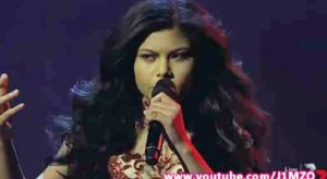 TEEN singer performs Alicia Keys’ “Girl on Fire” in an episode of the Australian franchise of the TV talent tilt.       photo:videograb