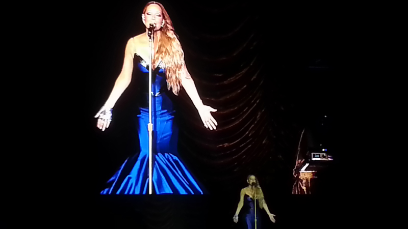 Mariah Carey in concert at Mall of Asia Arena. Photo by Pocholo Concepcion