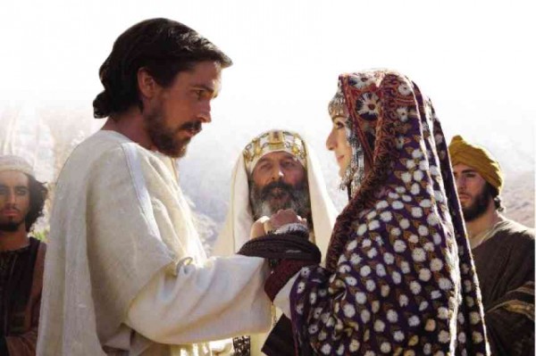 CHRISTIAN Bale and María Valverde in “Exodus: Gods and Kings”