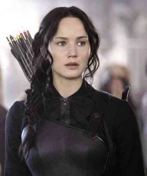 LAWRENCE returns as rebel teen Katniss Everdeen in “Mockingjay-Part 1.” photo credit: IMDB.