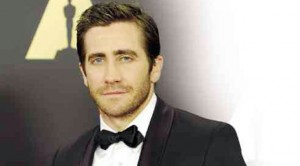 JAKE Gyllenhaal (at the annual Governors Awards in Los Angeles) is a front-runner in this year’s acting derby for “Nightcrawler.” AP
