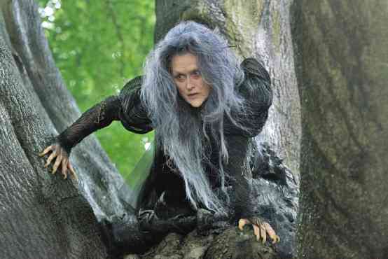 STREEP as The Witch in the big-screen version of the musical “Into the Woods” 
