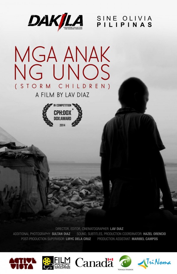 E-poster Mga Anak ng Unos