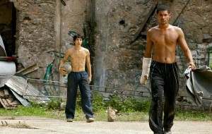 A scene from “Hermano.” Directed by Marcel Rasquin in 2010, the film is about two young men who have been raised as brothers and look to their soccer skills as a way of getting out of their slum. CONTRIBUTED PHOTO/IC Manila 