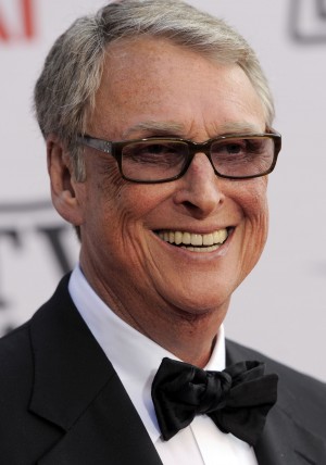 Director Mike Nichols arrives at the AFI Lifetime Achievement Awards honoring Mike Nichols, presented at Sony Pictures Studios on in this June 10, 2010 file photo taken in Culver City, Calif. ABC News confirms director Mike Nichols and husband of Diane Sawyer died Wednesday evening Nov. 19, 2014. He was 83. (AP Photo/Chris Pizzello, FILE)