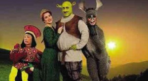 The cast of "Shrek the Musical" 