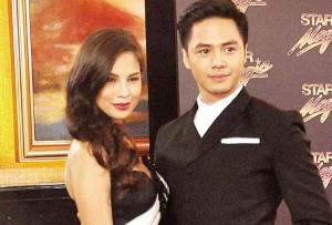 Jasmine Curtis-Smith and Sam Concepcion don’t hang out with her sister. RICHARD A. REYES