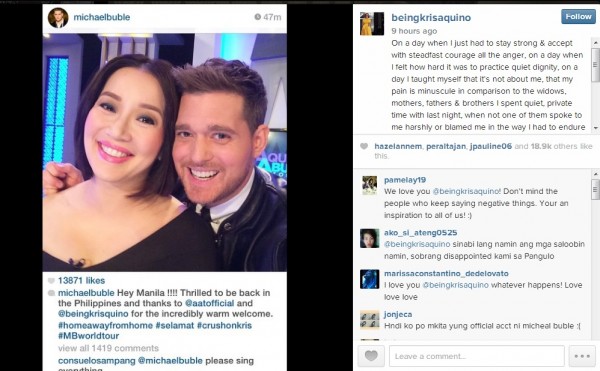 Screengrab from Kris Aquino's Instagram account