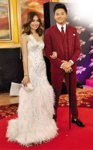 Kathryn Bernardo and Daniel Padilla, current teen favorites, at the Star Magic Ball last year RICHARD A. REYES