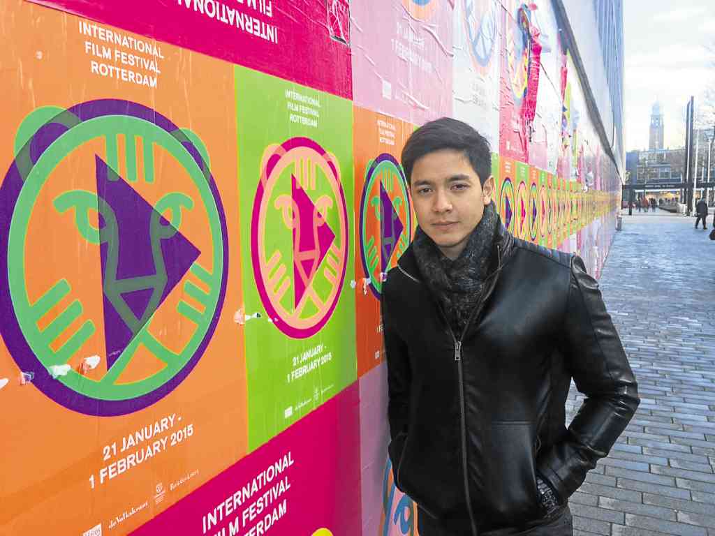 It was Alden Richards’ first time in Europe. 