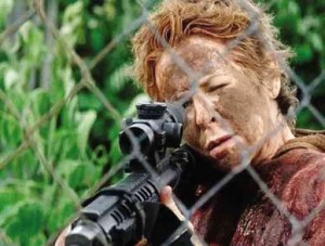 MELISSA McBride as Carol Peletier in “The Walking Dead”