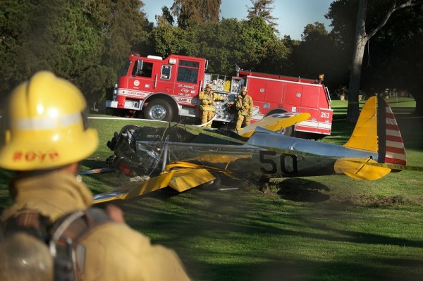Harrison Ford injured in LA plane crash