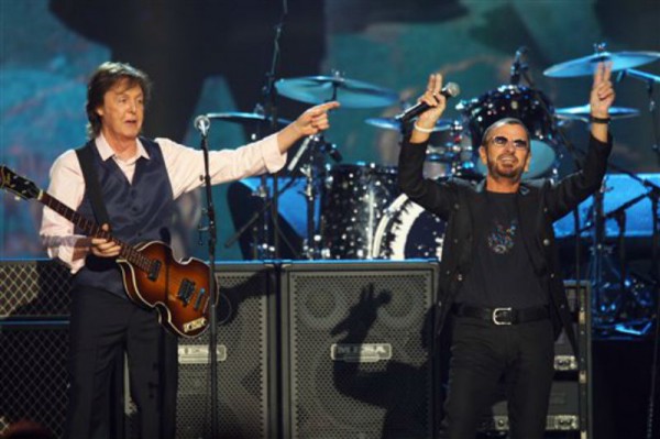 Paul McCartney and Ringo Starr
