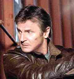 NEESON. Portrays down-on-his-luck dad in latest actioner. 