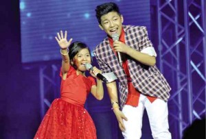 LYCA Gairanod and Darren Espanto topped the first season of “The Voice Kids.” RICHARD A. REYES