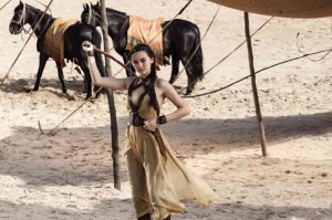 AND AS Nymeria, calculating and strategic with her bullwhip: “Without sufficient practice, you could kill others, or yourself.”