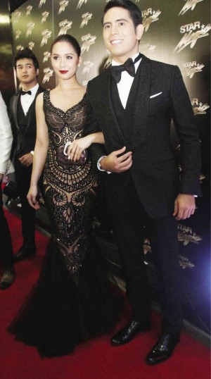 MAJA Salvador and Gerald Anderson are “taking things step by step.” Inquirer photo