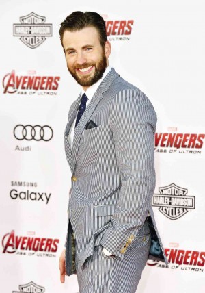 CHRIS Evans’ “tasteless” joke on an “Avengers” character was widely criticized on the Net. AP 
