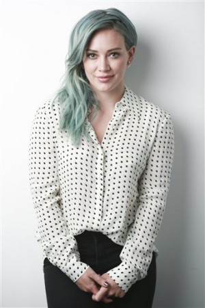 Actress Hilary Duff pose for a portrait in promotion of her/his role in the upcoming TV Land comedy series "Younger" on Monday, March 30, 2015 in New York. AP