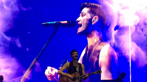 The Script serenading Filipino fans with their hits. Photo by Aries Joseph Hegina/INQUIRER.net