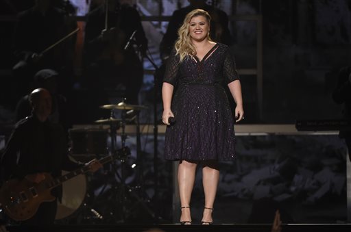 Kelly Clarkson performs at the Billboard Music Awards at the MGM Grand Garden Arena on Sunday, May 17, 2015, in Las Vegas. AP