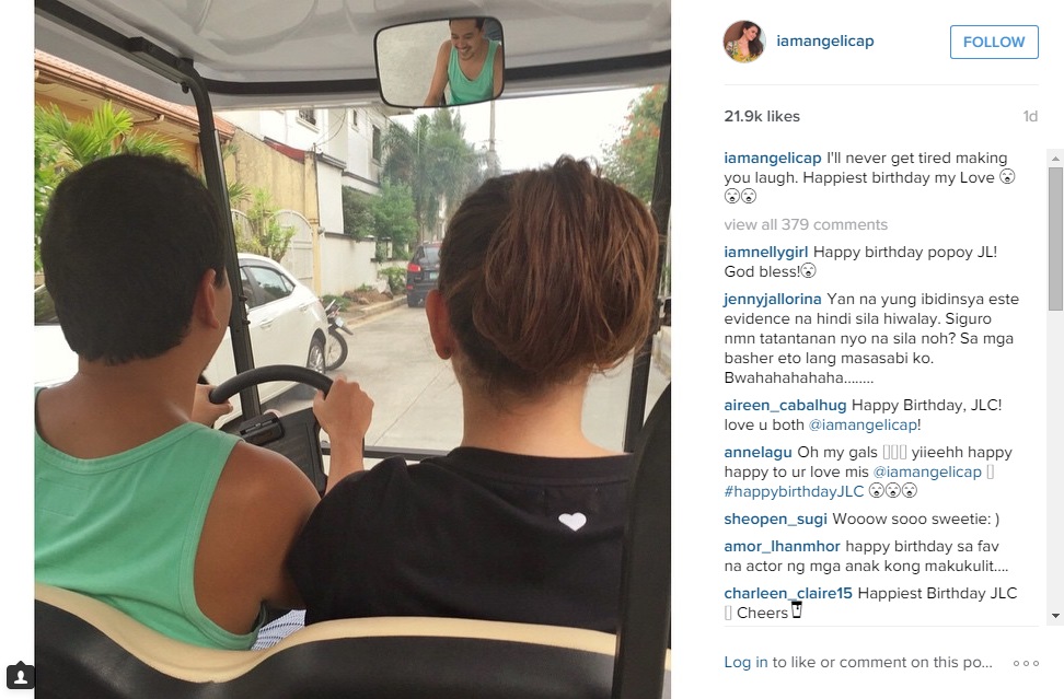 Screengrab from Angelica Panganiban's Instagram account
