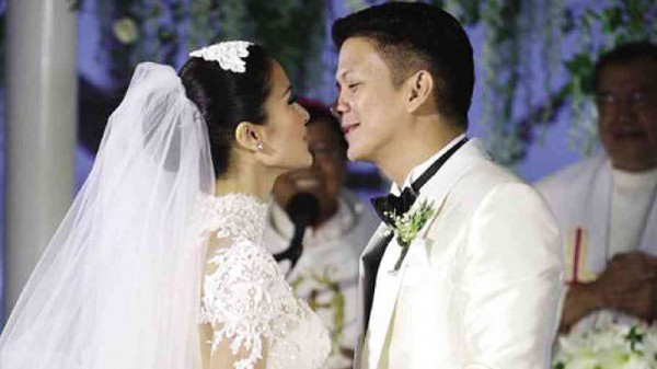 Heart Evangelista and Senator Chiz Escudero get married. PHOTO BY PAT DY
